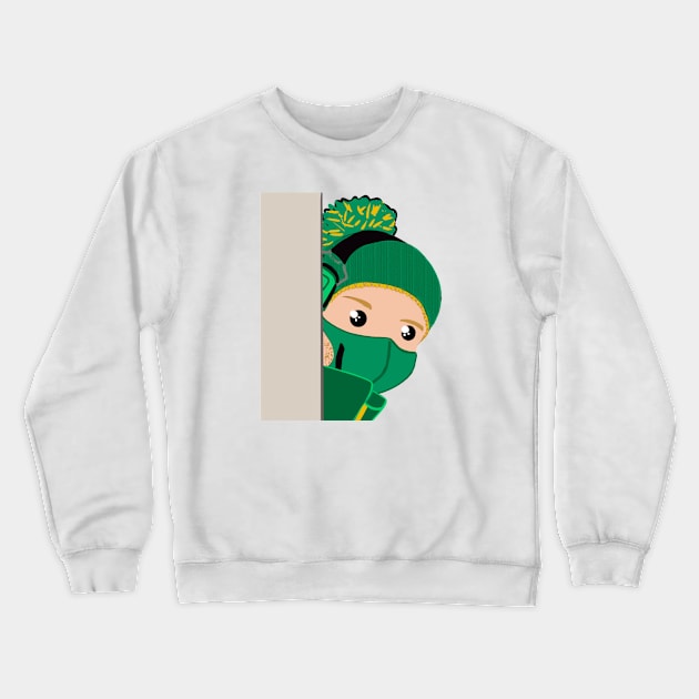 Sebastian Vettel Crewneck Sweatshirt by cutedrivers